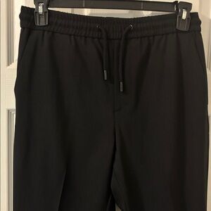 The Kooples Black Straight Leg Pants